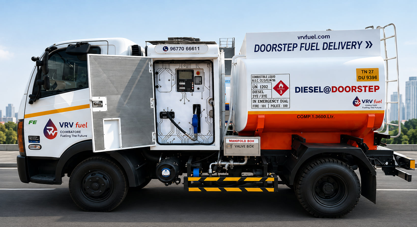 VRV Fuel delivery bowser